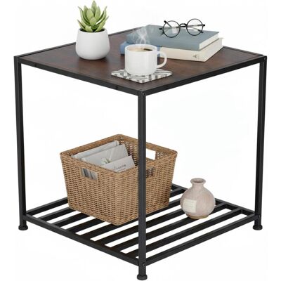 Relaxdays, Table basse, Table d'appoint (50.50 x 50.50 x 50 cm) - Publicité Relaxdays, Table basse, Table d'appoint (50.50 x 50.50 x 50 cm) - Publicité