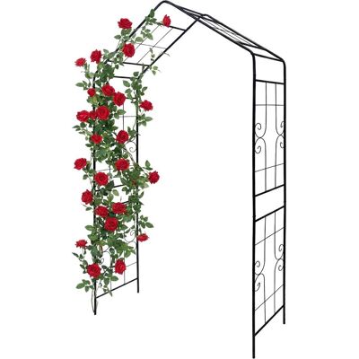 Relaxdays, Plantes : accessoires, Arc de roses (43 cm, 143 cm) - Publicité Relaxdays, Plantes : accessoires, Arc de roses (43 cm, 143 cm) - Publicité