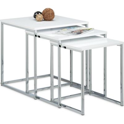 Relaxdays, Table basse, Destiny (40 x 40 x 42 cm) - Publicité Relaxdays, Table basse, Destiny (40 x 40 x 42 cm) - Publicité