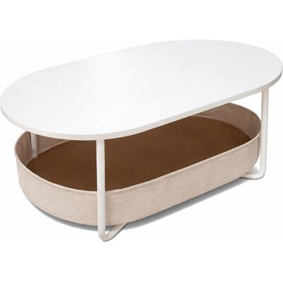 Relaxdays, Table basse, table (45 x 100 x 55 cm) - Publicité Relaxdays, Table basse, table (45 x 100 x 55 cm) - Publicité