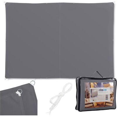 Relaxdays, Voile d'ombrage, Voile d'ombrage rectangle (500 x 400 cm) - Publicité Relaxdays, Voile d'ombrage, Voile d'ombrage rectangle (500 x 400 cm) - Publicité