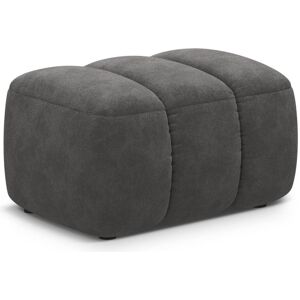 Maison Heritage, Tabouret, Pouf Velours, "Kimi", 1 Place, Gris, 75x55x40 Fabriqué en Europe - Publicité Maison Heritage, Tabouret, Pouf Velours, "Kimi", 1 Place, Gris, 75x55x40 Fabriqué en Europe - Publicité