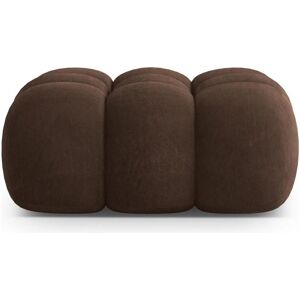 CXL by Christian Lacroix, Tabouret, Pouf Velours, "Maurice", 1 Place, Chocolat, 95x95x40 Fabriqué en Europe - Publicité CXL by Christian Lacroix, Tabouret, Pouf Velours, "Maurice", 1 Place, Chocolat, 95x95x40 Fabriqué en Europe - Publicité