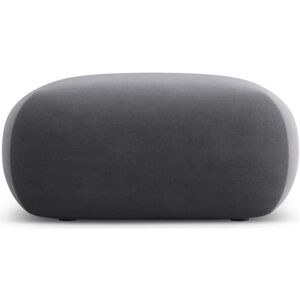 Maison Heritage, Tabouret, Pouf Velours, "Theo", 1 Place, Gris Foncé, 75x75x36 Fabriqué en Europe - Publicité Maison Heritage, Tabouret, Pouf Velours, "Theo", 1 Place, Gris Foncé, 75x75x36 Fabriqué en Europe - Publicité