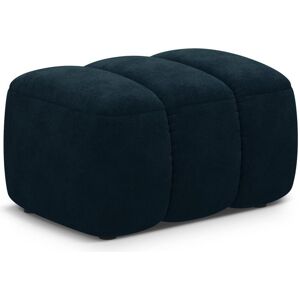 Maison Heritage, Tabouret, Pouf Velours, "Kimi", 1 Place, Pétrole Profond, 75x55x40 Fabriqué en Europe - Publicité Maison Heritage, Tabouret, Pouf Velours, "Kimi", 1 Place, Pétrole Profond, 75x55x40 Fabriqué en Europe - Publicité
