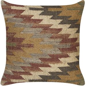 Beliani Ensemble de 2 Coussins en Jute et Coton 45x45cm - Coussins - Publicité Beliani Ensemble de 2 Coussins en Jute et Coton 45x45cm - Coussins - Publicité