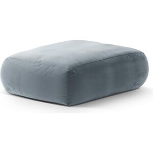 CXL by Christian Lacroix, Tabouret, Pouf Velours, "Maurie", 1 Place, Bleu Gris, 85x100x43 Fabriqué en Europe - Publicité CXL by Christian Lacroix, Tabouret, Pouf Velours, "Maurie", 1 Place, Bleu Gris, 85x100x43 Fabriqué en Europe - Publicité
