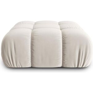 CXL by Christian Lacroix, Tabouret, Pouf Velours, "Killian", 1 Place, Beige Clair, 94x94x43 Fabriqué en Europe - Publicité CXL by Christian Lacroix, Tabouret, Pouf Velours, "Killian", 1 Place, Beige Clair, 94x94x43 Fabriqué en Europe - Publicité