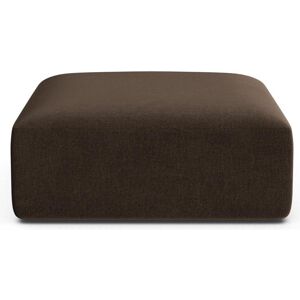 Maison Heritage, Tabouret, Pouf Velours, "Talia", 1 Place, Chocolat, 90x90x40 Fabriqué en Europe - Publicité Maison Heritage, Tabouret, Pouf Velours, "Talia", 1 Place, Chocolat, 90x90x40 Fabriqué en Europe - Publicité