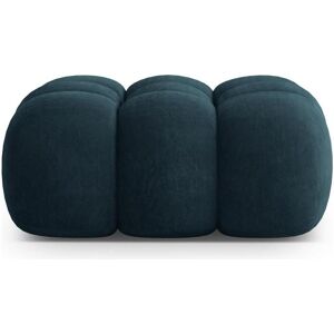 CXL by Christian Lacroix, Tabouret, Pouf Velours, "Maurice", 1 Place, Pétrole Profond, 95x95x40 Fabriqué en Europe - Publicité CXL by Christian Lacroix, Tabouret, Pouf Velours, "Maurice", 1 Place, Pétrole Profond, 95x95x40 Fabriqué en Europe - Publicité