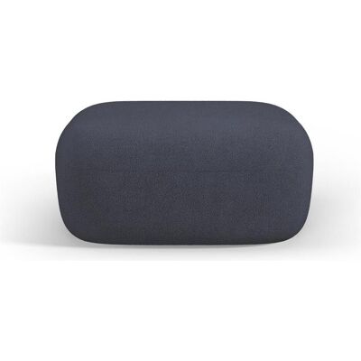 Maison Heritage, Tabouret, Bouclé Pouf, "Estro", 1 Place, Bleu Foncé, 90x88x40 Fabriqué en Europe - Publicité Maison Heritage, Tabouret, Bouclé Pouf, "Estro", 1 Place, Bleu Foncé, 90x88x40 Fabriqué en Europe - Publicité