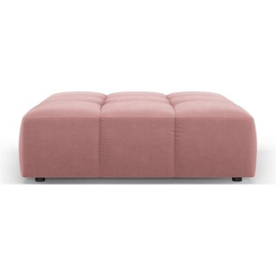 Maison Heritage, Tabouret, Pouf Velours, "Adams", 1 Place, Rose, 96x96x38 Fabriqué en Europe - Publicité Maison Heritage, Tabouret, Pouf Velours, "Adams", 1 Place, Rose, 96x96x38 Fabriqué en Europe - Publicité