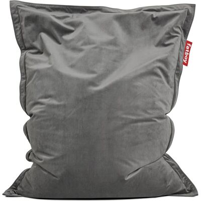 Fatboy, Fauteuil poire, Pouf Original Slim Velvet Taupe - Publicité Fatboy, Fauteuil poire, Pouf Original Slim Velvet Taupe - Publicité
