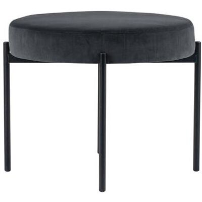 Banquette Gaia de PAPERFLOW - Polyester Anthracite - 49cm - Banquette - Publicité Banquette Gaia de PAPERFLOW - Polyester Anthracite - 49cm - Banquette - Publicité