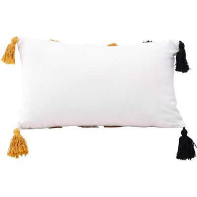 Housse de coussin blanche Melina - 30x50cm - Housse de coussin - Publicité Housse de coussin blanche Melina - 30x50cm - Housse de coussin - Publicité