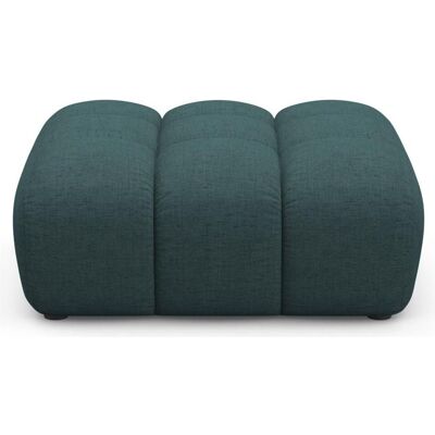 Maison Heritage, Tabouret, Pouf, "Arden", 1 Place, Turquoise, 90x70x43 Fabriqué en Europe - Publicité Maison Heritage, Tabouret, Pouf, "Arden", 1 Place, Turquoise, 90x70x43 Fabriqué en Europe - Publicité