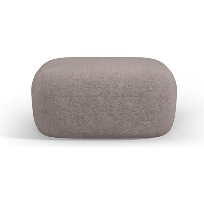 Maison Heritage, Tabouret, Bouclé Pouf, "Estro", 1 Place, Marron Clair, 90x88x40 Fabriqué en Europe - Publicité Maison Heritage, Tabouret, Bouclé Pouf, "Estro", 1 Place, Marron Clair, 90x88x40 Fabriqué en Europe - Publicité