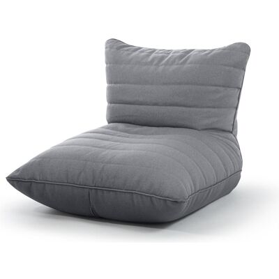 SITTING POINT Canvas Gris Sac de lounge - Publicité SITTING POINT Canvas Gris Sac de lounge - Publicité