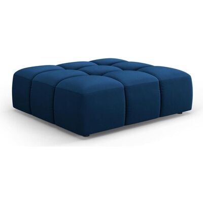 Cosmopolitan Design, Tabouret, Pouf Velours, "Moritz", 1 Place, Bleu Roi, 96x96x38 Fabriqué en Europe - Publicité Cosmopolitan Design, Tabouret, Pouf Velours, "Moritz", 1 Place, Bleu Roi, 96x96x38 Fabriqué en Europe - Publicité
