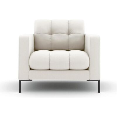 Cosmopolitan Design, Fauteuil, Fauteuil, "Bali", 1 Place, Beige Clair, 87x96x75 Fabriqué en Europe - Publicité Cosmopolitan Design, Fauteuil, Fauteuil, "Bali", 1 Place, Beige Clair, 87x96x75 Fabriqué en Europe - Publicité