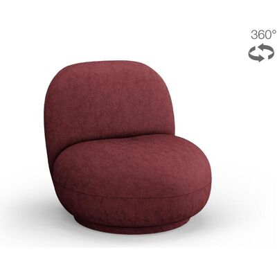 CXL by Christian Lacroix, Fauteuil, Fauteuil pivotant, "Vincent", 1 Place, Cerisier, 78x77x80 Fabriqué en Europe - Publicité CXL by Christian Lacroix, Fauteuil, Fauteuil pivotant, "Vincent", 1 Place, Cerisier, 78x77x80 Fabriqué en Europe - Publicité