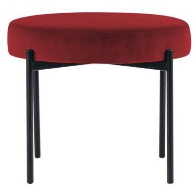 Banquette Gaia Velours Rouge - Siège - Publicité Banquette Gaia Velours Rouge - Siège - Publicité