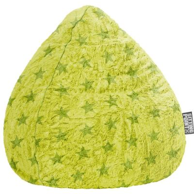 SITTING POINT Fluffy Stars XL Sac de Sable Vert - Siège - Publicité SITTING POINT Fluffy Stars XL Sac de Sable Vert - Siège - Publicité