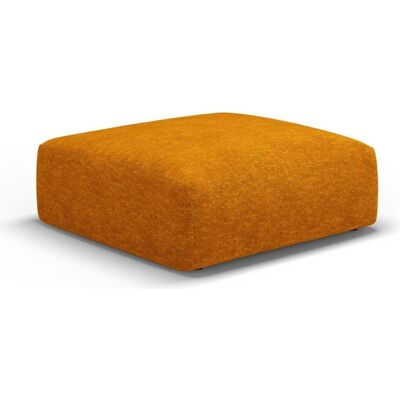 Cosmopolitan Design, Tabouret, Pouf, "Matera", 1 Place, Jaune, 100x80x36 Fabriqué en Europe - Publicité Cosmopolitan Design, Tabouret, Pouf, "Matera", 1 Place, Jaune, 100x80x36 Fabriqué en Europe - Publicité