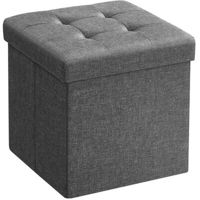 Songmics, Tabouret, Pouf (30 x 30 x 30 cm) - Publicité Songmics, Tabouret, Pouf (30 x 30 x 30 cm) - Publicité