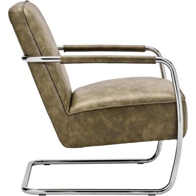 House Doctor, Fauteuil, Lounge chair, HDComma, Khaki - Publicité House Doctor, Fauteuil, Lounge chair, HDComma, Khaki - Publicité