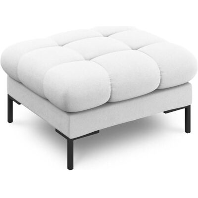 Cosmopolitan Design, Tabouret, Pouf, "Bali", 1 Place, Gris Clair, 60x60x41 Fabriqué en Europe - Publicité Cosmopolitan Design, Tabouret, Pouf, "Bali", 1 Place, Gris Clair, 60x60x41 Fabriqué en Europe - Publicité
