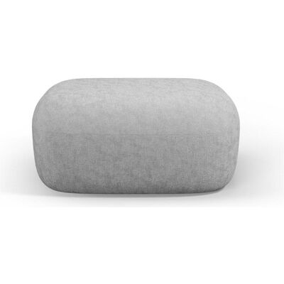 Maison Heritage, Tabouret, Pouf, "Estro", 1 Place, Argent, 90x88x40 Fabriqué en Europe - Publicité Maison Heritage, Tabouret, Pouf, "Estro", 1 Place, Argent, 90x88x40 Fabriqué en Europe - Publicité