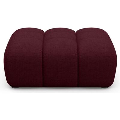 Maison Heritage, Tabouret, Pouf, "Arden", 1 Place, Bordeaux, 90x70x43 Fabriqué en Europe - Publicité Maison Heritage, Tabouret, Pouf, "Arden", 1 Place, Bordeaux, 90x70x43 Fabriqué en Europe - Publicité