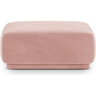 Cosmopolitan Design, Tabouret, Pouf Velours, "Gomera", 1 Place, Rose, 90x90x42 Fabriqué en Europe - Publicité Cosmopolitan Design, Tabouret, Pouf Velours, "Gomera", 1 Place, Rose, 90x90x42 Fabriqué en Europe - Publicité