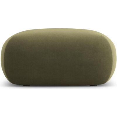 Cosmopolitan Design, Tabouret, Pouf Velours, "Nolio", 1 Place, Vert Clair, 75x75x36 Fabriqué en Europe - Publicité Cosmopolitan Design, Tabouret, Pouf Velours, "Nolio", 1 Place, Vert Clair, 75x75x36 Fabriqué en Europe - Publicité