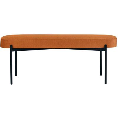 Banque en tissu Gaia Gm de couleur rouille - Mobilier de salon - Publicité Banque en tissu Gaia Gm de couleur rouille - Mobilier de salon - Publicité
