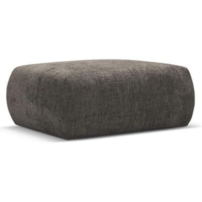 Cosmopolitan Design, Tabouret, Pouf, "Matera", 1 Place, Gris, 86x68x40 Fabriqué en Europe - Publicité Cosmopolitan Design, Tabouret, Pouf, "Matera", 1 Place, Gris, 86x68x40 Fabriqué en Europe - Publicité