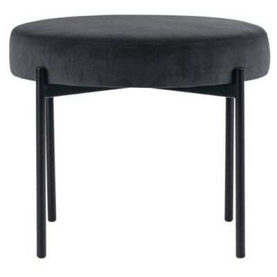 Banquette Gaia de PAPERFLOW Anthracite Velours - Hauteur 45,5cm - Publicité Banquette Gaia de PAPERFLOW Anthracite Velours - Hauteur 45,5cm - Publicité