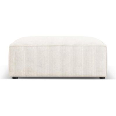 Cosmopolitan Design, Tabouret, Pouf, "Arendal", 1 Place, Ivoire, 102x80x40 Fabriqué en Europe - Publicité Cosmopolitan Design, Tabouret, Pouf, "Arendal", 1 Place, Ivoire, 102x80x40 Fabriqué en Europe - Publicité