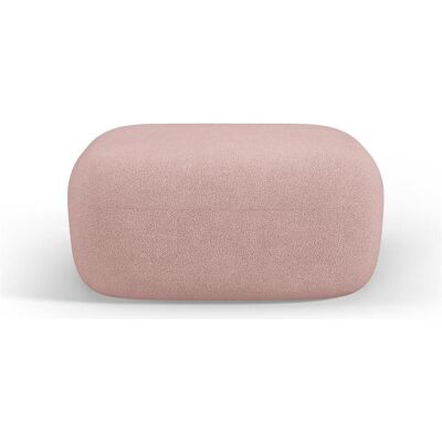 Maison Heritage, Tabouret, Bouclé Pouf, "Estro", 1 Place, Rose poudré, 90x88x40 Fabriqué en Europe - Publicité Maison Heritage, Tabouret, Bouclé Pouf, "Estro", 1 Place, Rose poudré, 90x88x40 Fabriqué en Europe - Publicité