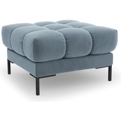 Cosmopolitan Design, Tabouret, Pouf Velours, "Bali", 1 Place, Bleu Clair, 60x60x41 Fabriqué en Europe - Publicité Cosmopolitan Design, Tabouret, Pouf Velours, "Bali", 1 Place, Bleu Clair, 60x60x41 Fabriqué en Europe - Publicité