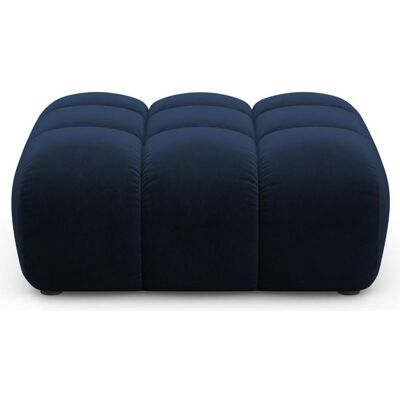 Maison Heritage, Tabouret, Pouf Velours, "Arden", 1 Place, Bleu Roi, 90x70x43 Fabriqué en Europe - Publicité Maison Heritage, Tabouret, Pouf Velours, "Arden", 1 Place, Bleu Roi, 90x70x43 Fabriqué en Europe - Publicité