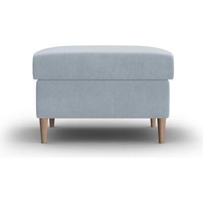 Cosmopolitan Design, Tabouret, Pouf Velours, "Kyoto", 1 Place, Bleu Clair, 70x70x45 Fabriqué en Europe - Publicité Cosmopolitan Design, Tabouret, Pouf Velours, "Kyoto", 1 Place, Bleu Clair, 70x70x45 Fabriqué en Europe - Publicité