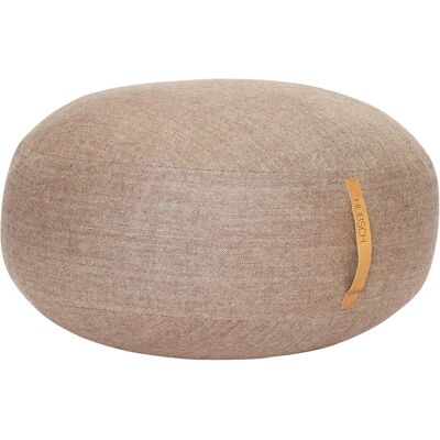 Pouf Rond en Laine - Usage intérieur - Publicité Pouf Rond en Laine - Usage intérieur - Publicité