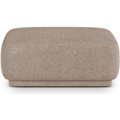 Maison Heritage, Tabouret, Pouf, "Jane", 1 Place, Cappuccino, 90x90x42 Fabriqué en Europe - Publicité Maison Heritage, Tabouret, Pouf, "Jane", 1 Place, Cappuccino, 90x90x42 Fabriqué en Europe - Publicité