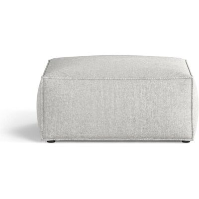 Cosmopolitan Design, Tabouret, Pouf, "Aveiro", 1 Place, Argent, 75x75x41 Fabriqué en Europe - Publicité Cosmopolitan Design, Tabouret, Pouf, "Aveiro", 1 Place, Argent, 75x75x41 Fabriqué en Europe - Publicité