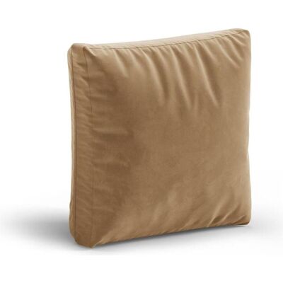 Cosmopolitan Design, Coussin décoratif, Oreiller en velours, "Aveiro", Le Sable, 45x45x19 Fabriqué en Europe (45 x 45 cm) - Publicité Cosmopolitan Design, Coussin décoratif, Oreiller en velours, "Aveiro", Le Sable, 45x45x19 Fabriqué en Europe (45 x 45 cm) - Publicité