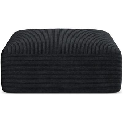 Maison Heritage, Tabouret, Pouf, "Talia", 1 Place, Noir, 90x90x40 Fabriqué en Europe - Publicité Maison Heritage, Tabouret, Pouf, "Talia", 1 Place, Noir, 90x90x40 Fabriqué en Europe - Publicité