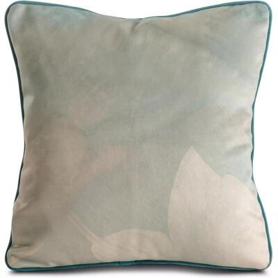 Eurofirany, Coussin décoratif, EVA MINGE MINGE 5 Taie d'oreiller en velours luxueux avec impression design et passepoil sur les (45 x 45 cm) - Publicité Eurofirany, Coussin décoratif, EVA MINGE MINGE 5 Taie d'oreiller en velours luxueux avec impression design et passepoil sur les (45 x 45 cm) - Publicité