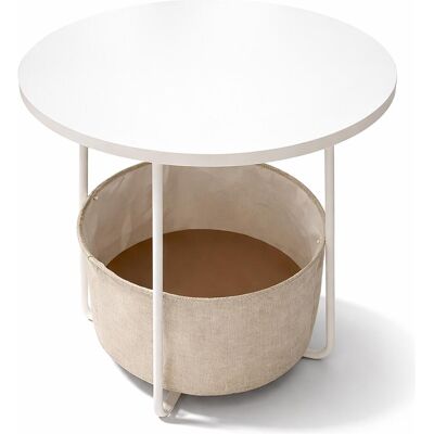 Relaxdays, Table basse, bout de canapé (45 x 50 cm) - Publicité Relaxdays, Table basse, bout de canapé (45 x 50 cm) - Publicité